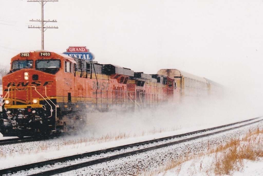 bnsf 7403 wEST